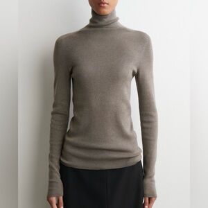 NWOT! COS seamless sparkly turtleneck sweater